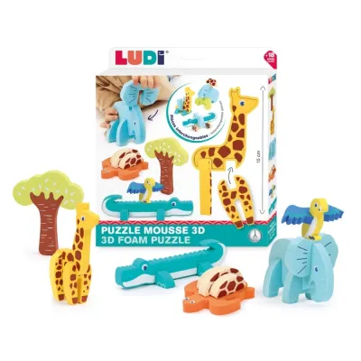 LUDI 3D dėlionė Safari, L30084