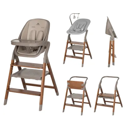 4in1 maintimo kėdutė ir gultukas Carrello Ergo, Shadow beige