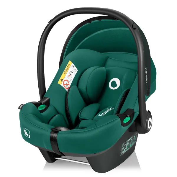 Autokėdutė Lionelo Astrid I-size 0-13 kg., Green forest