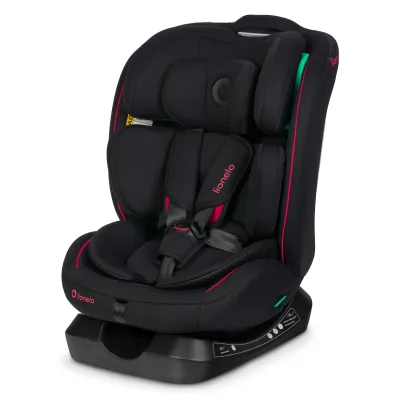 Automobilinė kėdutė Lionelo Aart I-size 0-36 kg., Black red