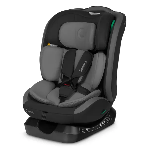 Automobilinė kėdutė Lionelo Aart I-size 0-36 kg., Grey stone