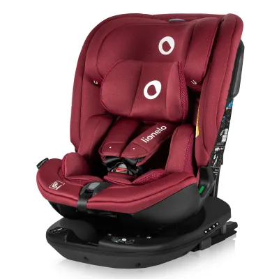 Autokėdutė Lionelo Bastiaan RWF I-size 0-36 kg. 360., Red burgundy