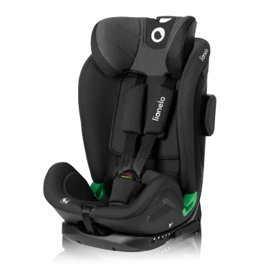 Autokėdutė Lionelo Harper I-size 9-36 kg., Black carbon