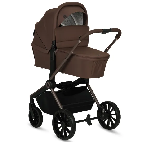 Universalus 2in1 vežimėlis Lionelo Mika Plus, Mocha mousse