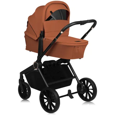 Universalus 2in1 vežimėlis Lionelo Mika Plus, Brown rust