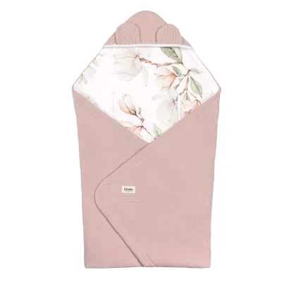 Lionelo pledukas - vokelis automobilinei kėdutei Travel Swadle, Beige magnolia