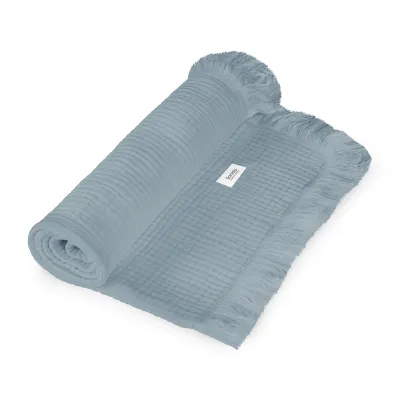 Lionelo muslininis pledukas, Stone blue