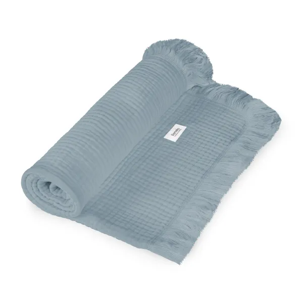 Lionelo muslininis pledukas, Stone blue