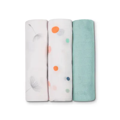 Lionelo Dot Bamboo Box vystyklai, 3 vnt., Multicolor