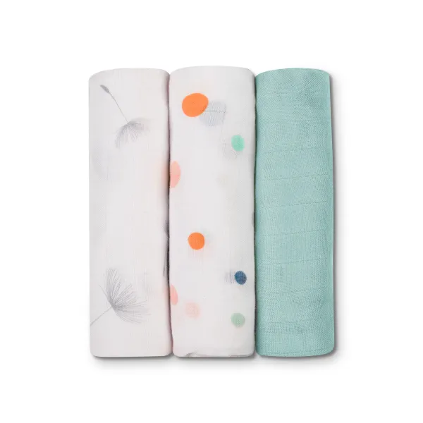 Lionelo Dot Bamboo Box vystyklai, 3 vnt., Multicolor