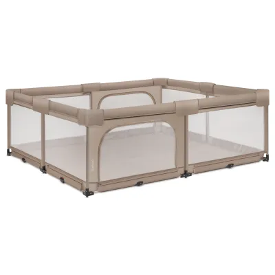 Žaidimų maniežas Lionelo Florence XL Easy Fold 180x200 cm., Beige sand