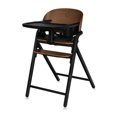 3in1 maitinimo kėdutė Lionelo Celia, Black wood