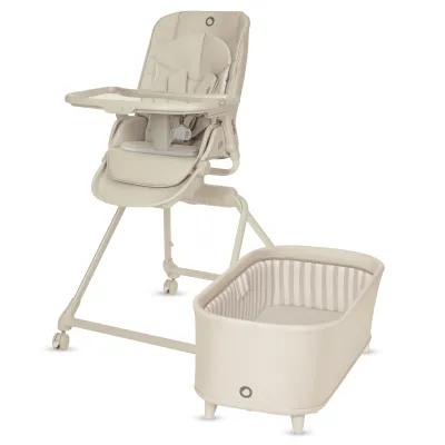 Daugiafunkcė kėdutė/lopšiukas Lionelo Maddie Set 3in1, Beige