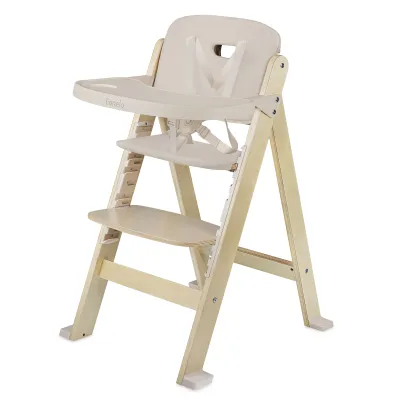 Medinė maitinimo kėdutė Lionelo Floris, Beige Natural