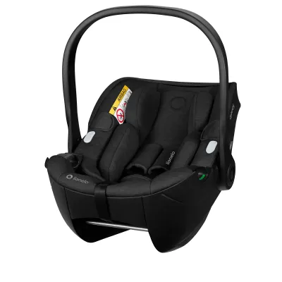 Autokėdutė Lionelo Moxie I-size 0-13 kg., Black carbon