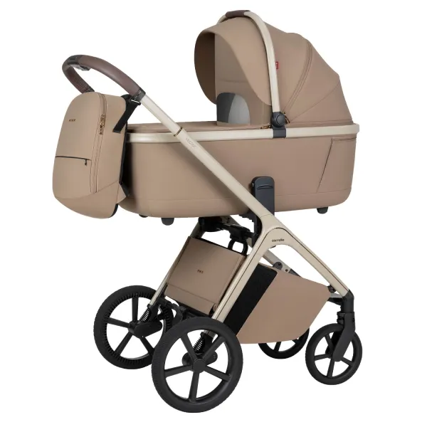 2in1 vežimėlis Carrello Vector CRL-6553, Walnut Beige