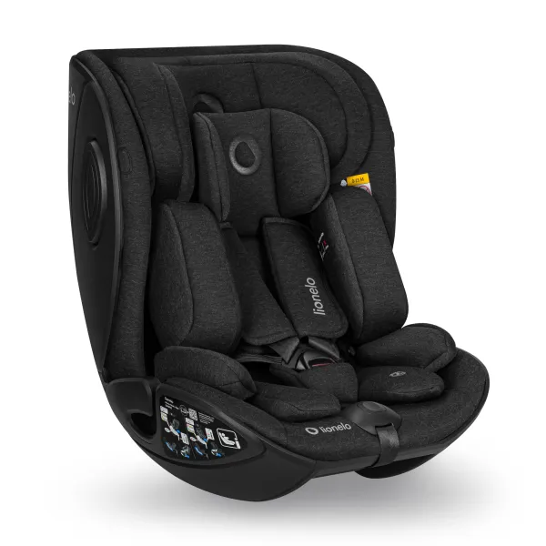 Autokėdutė Lionelo Moxie I-size, Black carbon