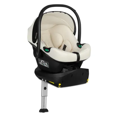 180° pasukama autokėdutė su baze Lionelo Astrid Plus I-size set plus, Beige cream