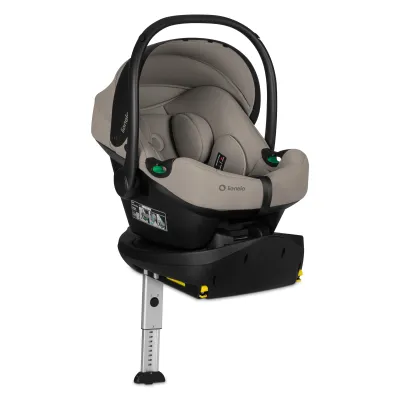 180° pasukama autokėdutė su baze Lionelo Astrid Plus I-size set plus, Beige taupe