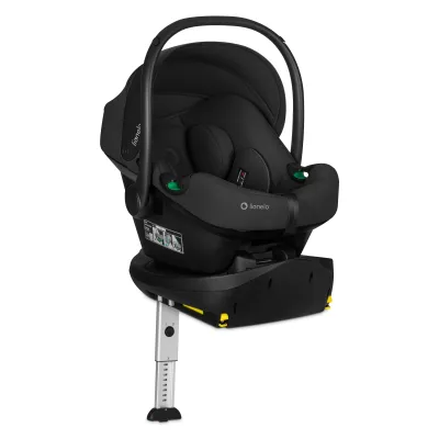180° pasukama autokėdutė su baze Lionelo Astrid Plus I-size set plus, Black onyx