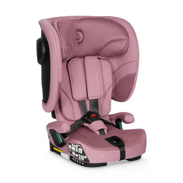 Autokėdutė Lionelo Nelly I-size isofix 9-36 kg., Pink mauve