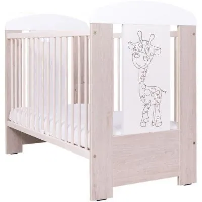 Drewex lovytė Žirafa, kreminė-balta