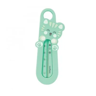 BabyOno vandens termometras - katinas, žalias