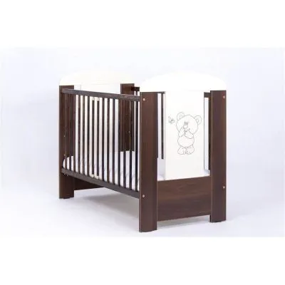 Drewex lovytė meškiukas su nuleidžiamu šonu Ruda/Balta