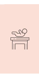 Pārģērbšanas galdi un pārģērbšanas statīvi